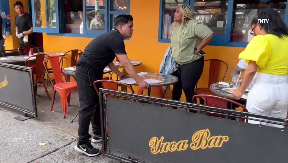 Ataque parque Manhattan. Captura de pantalla Twitter NYPost.