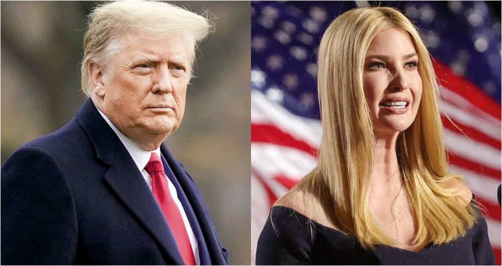 Donald e Ivanka Trump