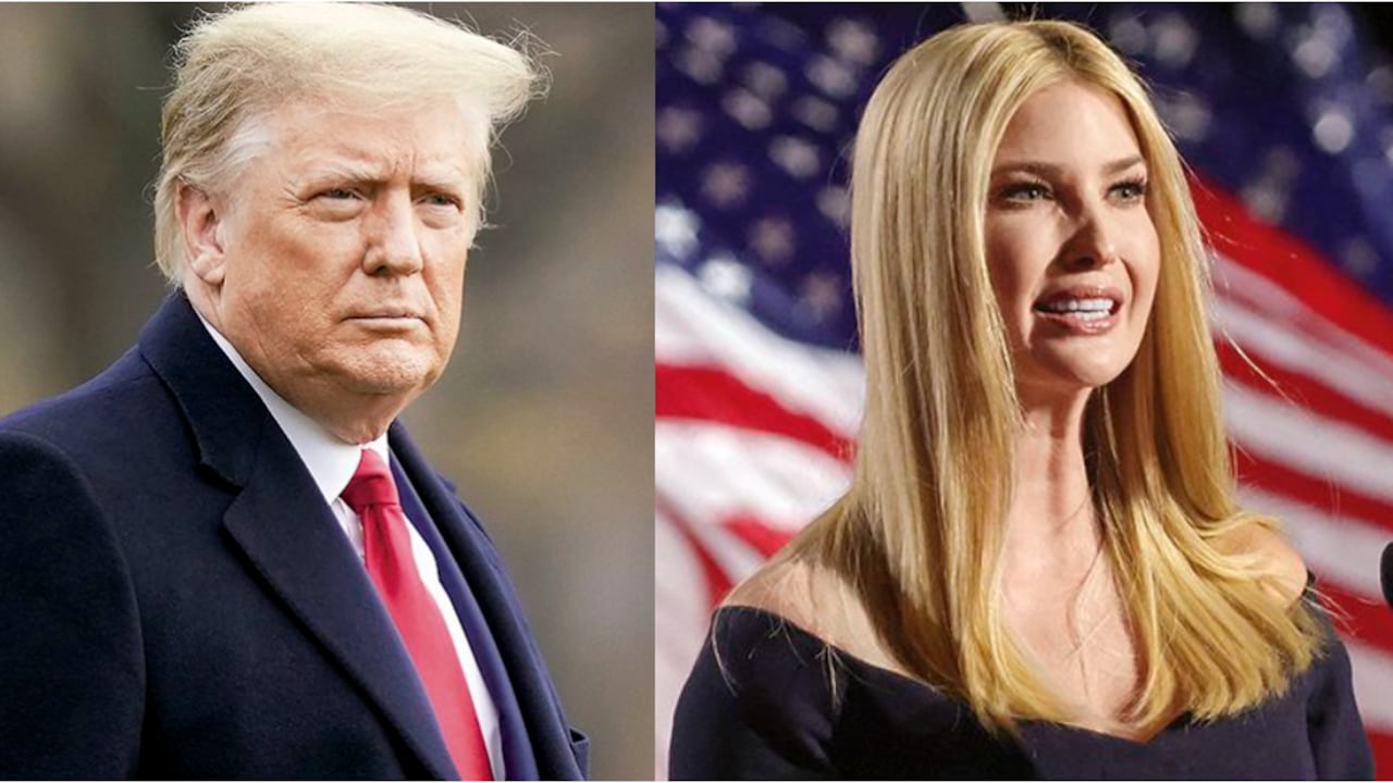 Donald e Ivanka Trump.