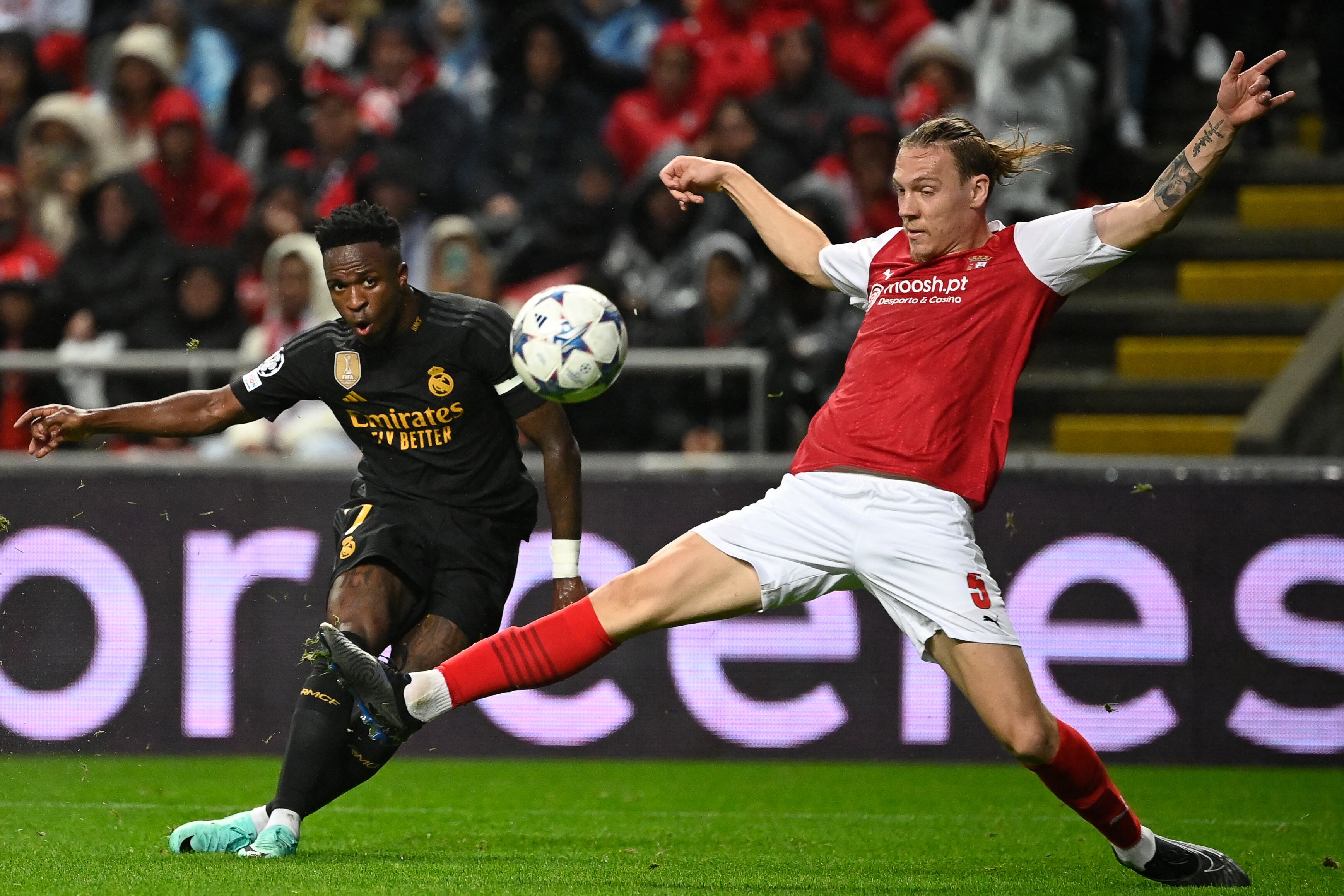 Sporting Braga vs Real Madrid - fecha 3 - Champions League