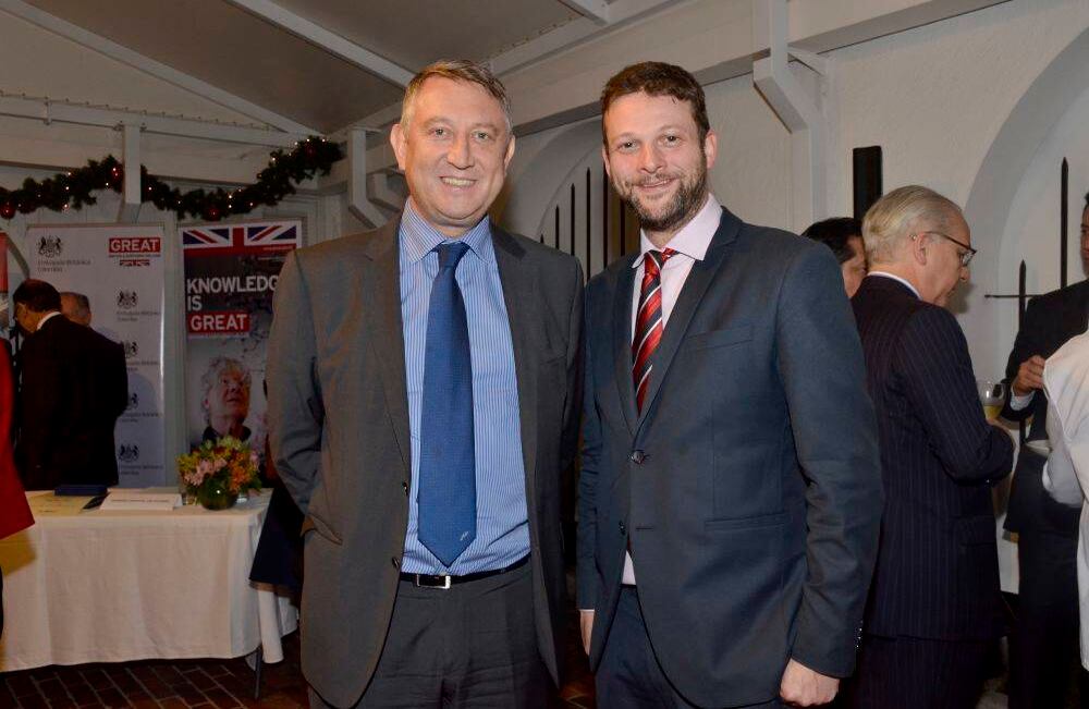 Adam Auscerfield y Jeff Glekin foto: Diana Rey Melo