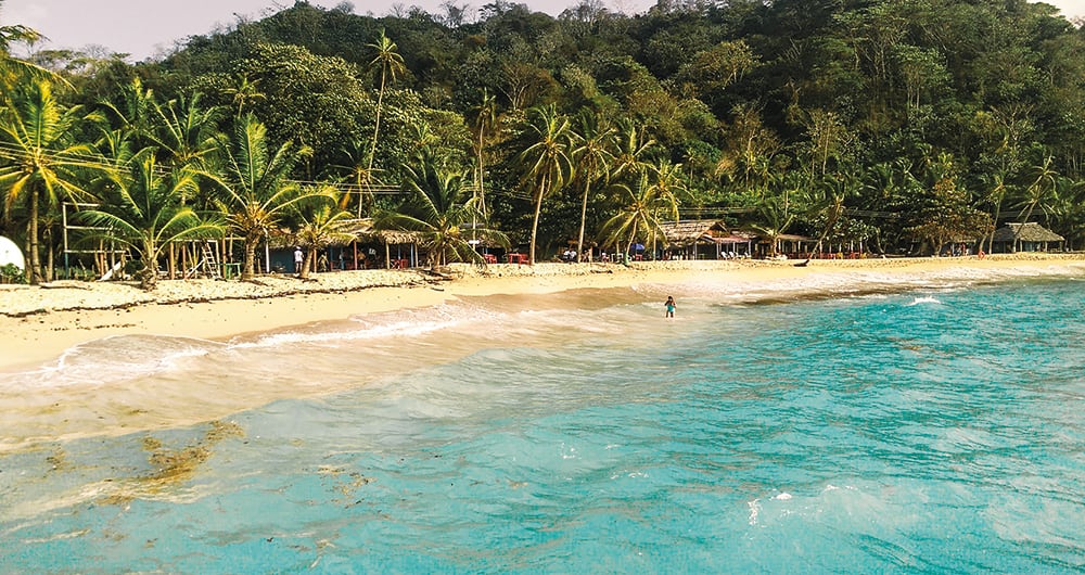 Playa La Miel, Panamá