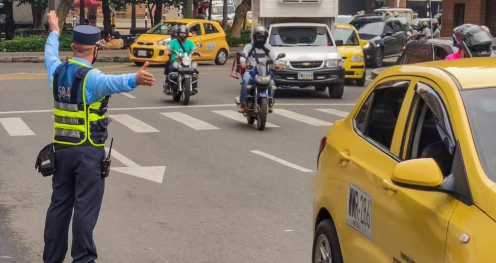 Imagen de referencia de pico y placa en Medellín.