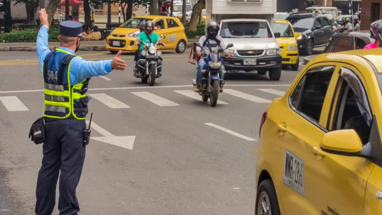 Pico y placa en Medellín.
