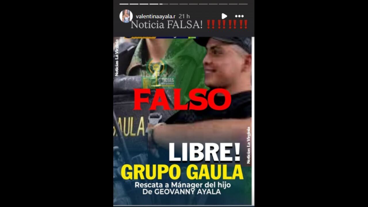 Hermana de Miguel Ayala desmintió información