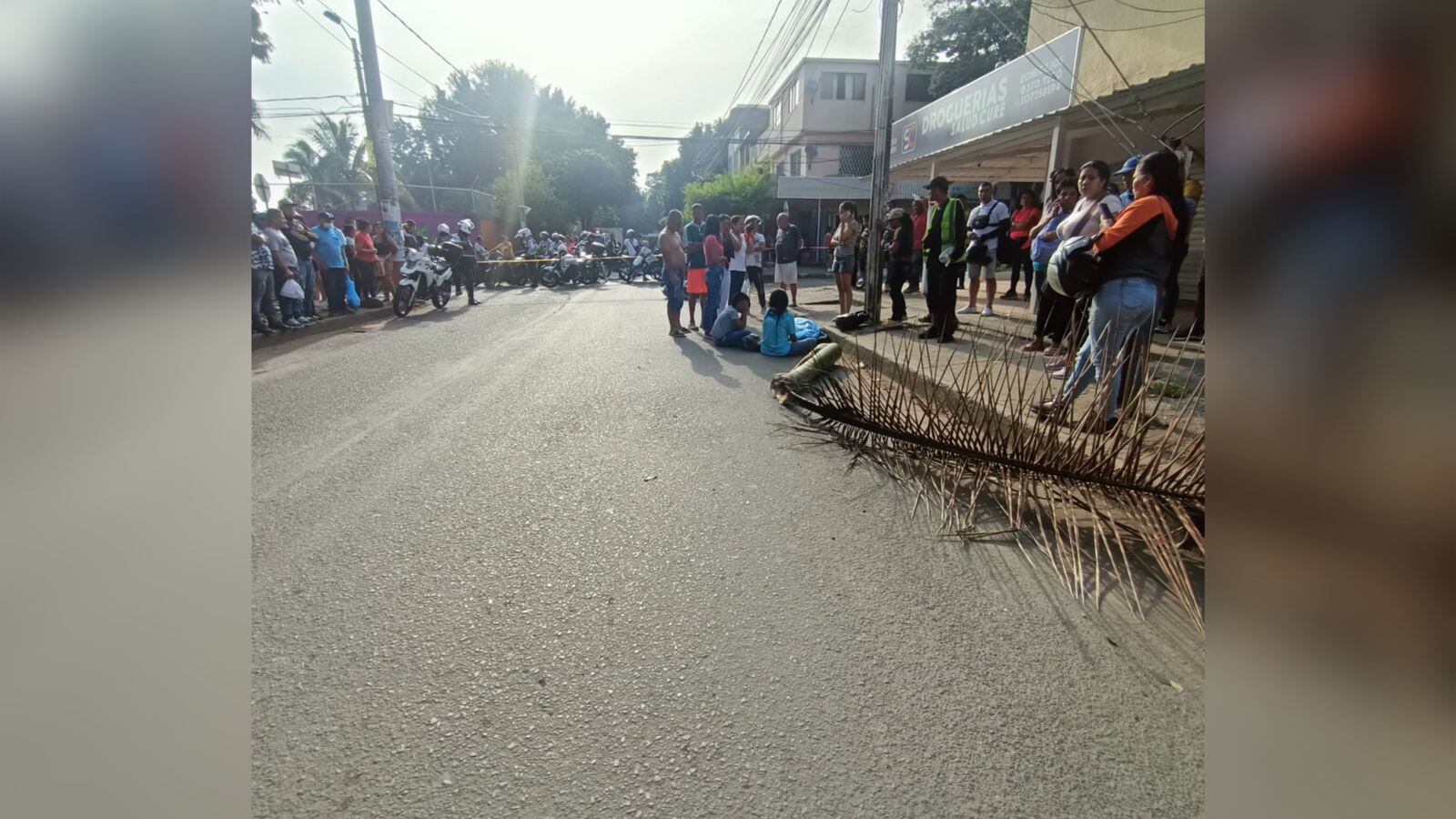 La mujer no alcanzó a ser trasladada a un centro asistencial.