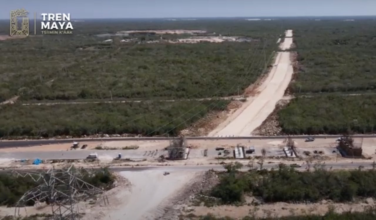 El Tren Maya es un proyecto en México que tiene contradictores, por el daño ambiental que causaría