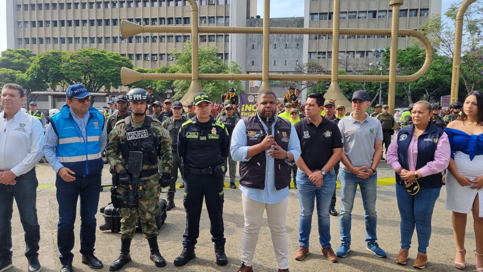 Este es el dispositivo de seguridad que activaron las autoridades en Cali para el fin de semana de Amor y Amistad.