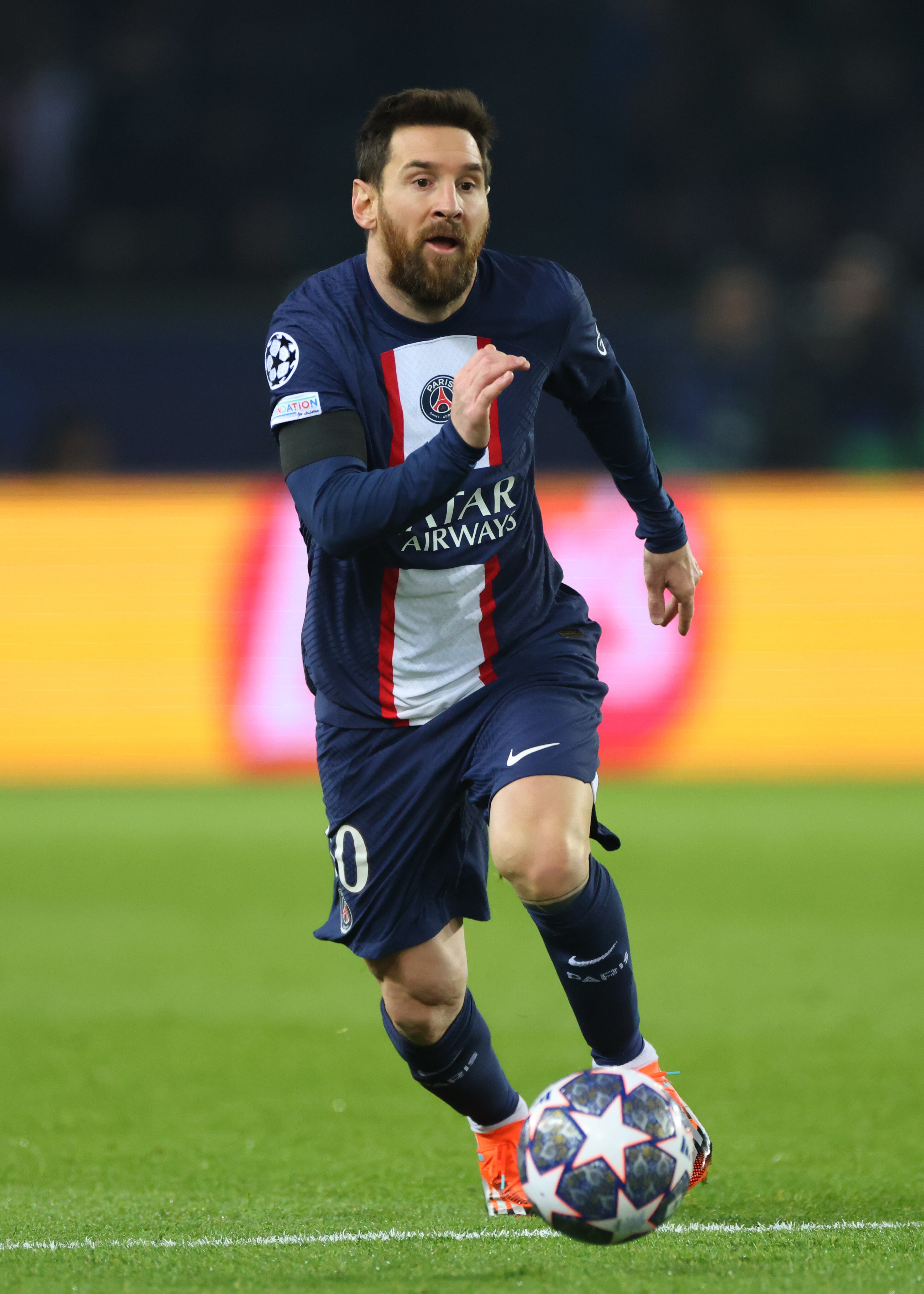 Lionel Messi disputó los 90 minutos en el duelo contra el Bayern.