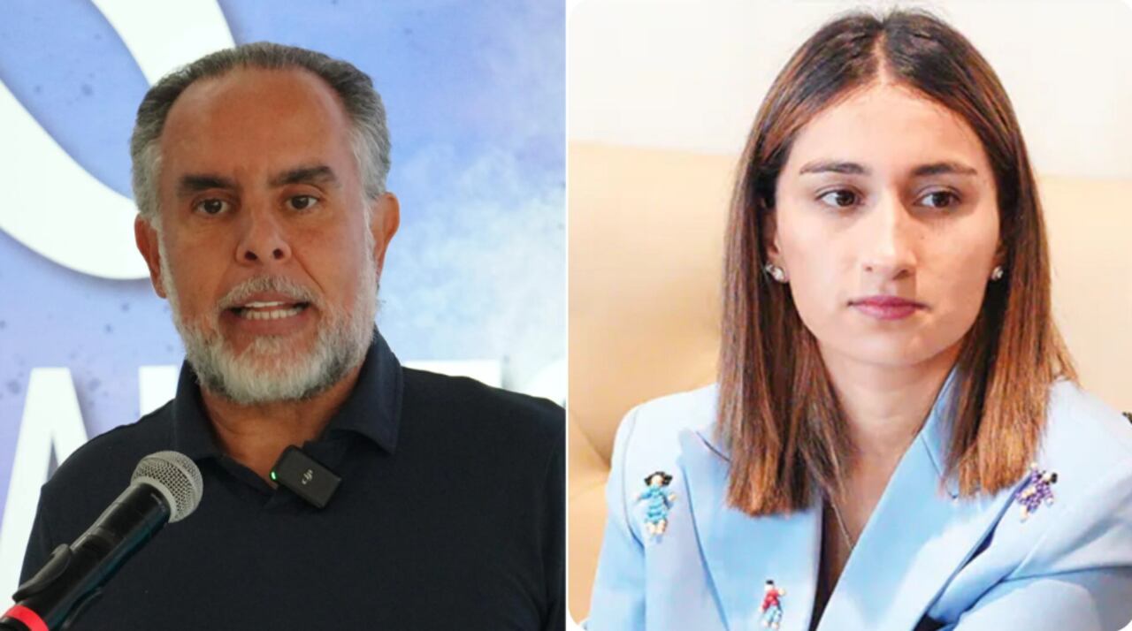 Armando Benedetti y Laura Sarabia.