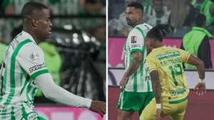 Fotos del duelo en el Atanasio.