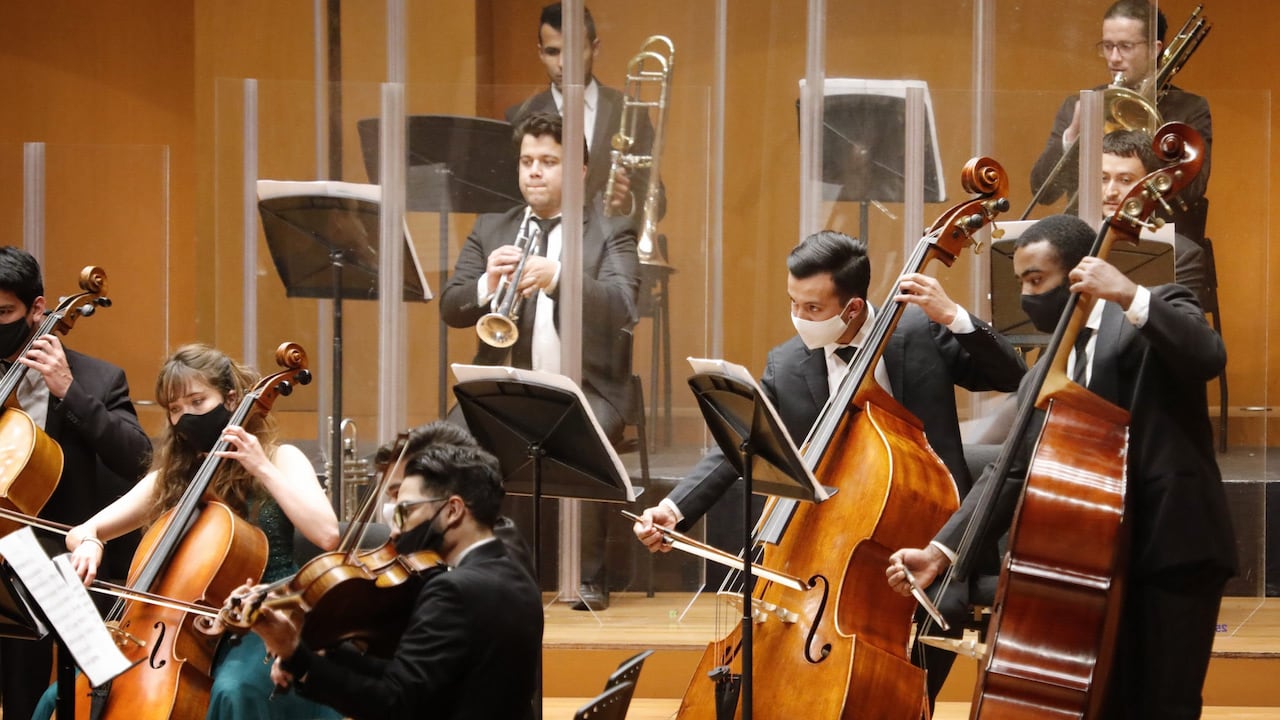 Concierto de fin de año de la Orquesta Filarmónica de Bogotá. Cortesía de la orquesta