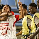 Santa Fe celebran en Santa Marta