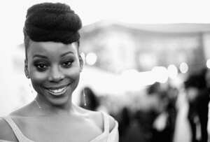 PASADENA, CA - FEBRUARY 05: (EDITORS NOTE: Image has been shot in black and white. Color version not available.) Actress Erica Ash attends the 47th NAACP Image Awards presented by TV One at Pasadena Civic Auditorium on February 5, 2016 in Pasadena, California. (Photo by Charley Gallay/Getty Images for NAACP Image Awards)