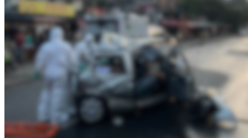 Accidente de tránsito este sábado en Antioquia.