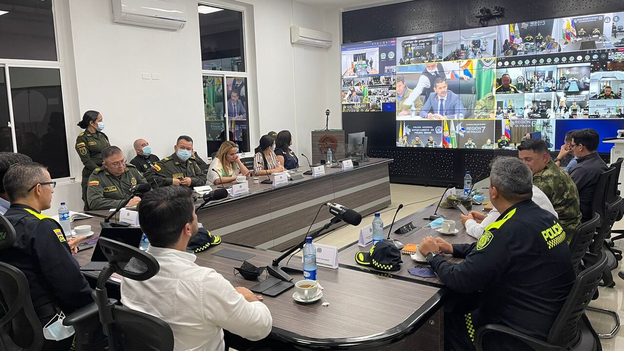 Las autoridades de Santander buscan tomar decisiones frente a la inseguridad.