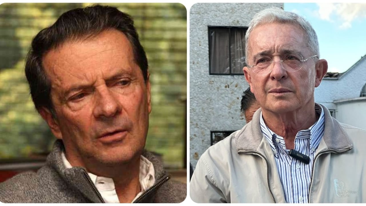Fernando Londoño y Álvaro Uribe