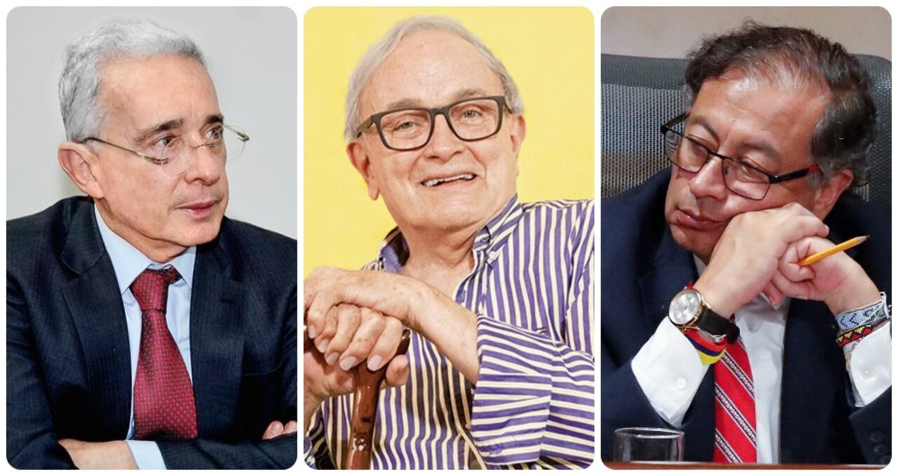 Álvaro Uribe, Gustavo Álvarez Gardeazabal y Gustavo Petro.