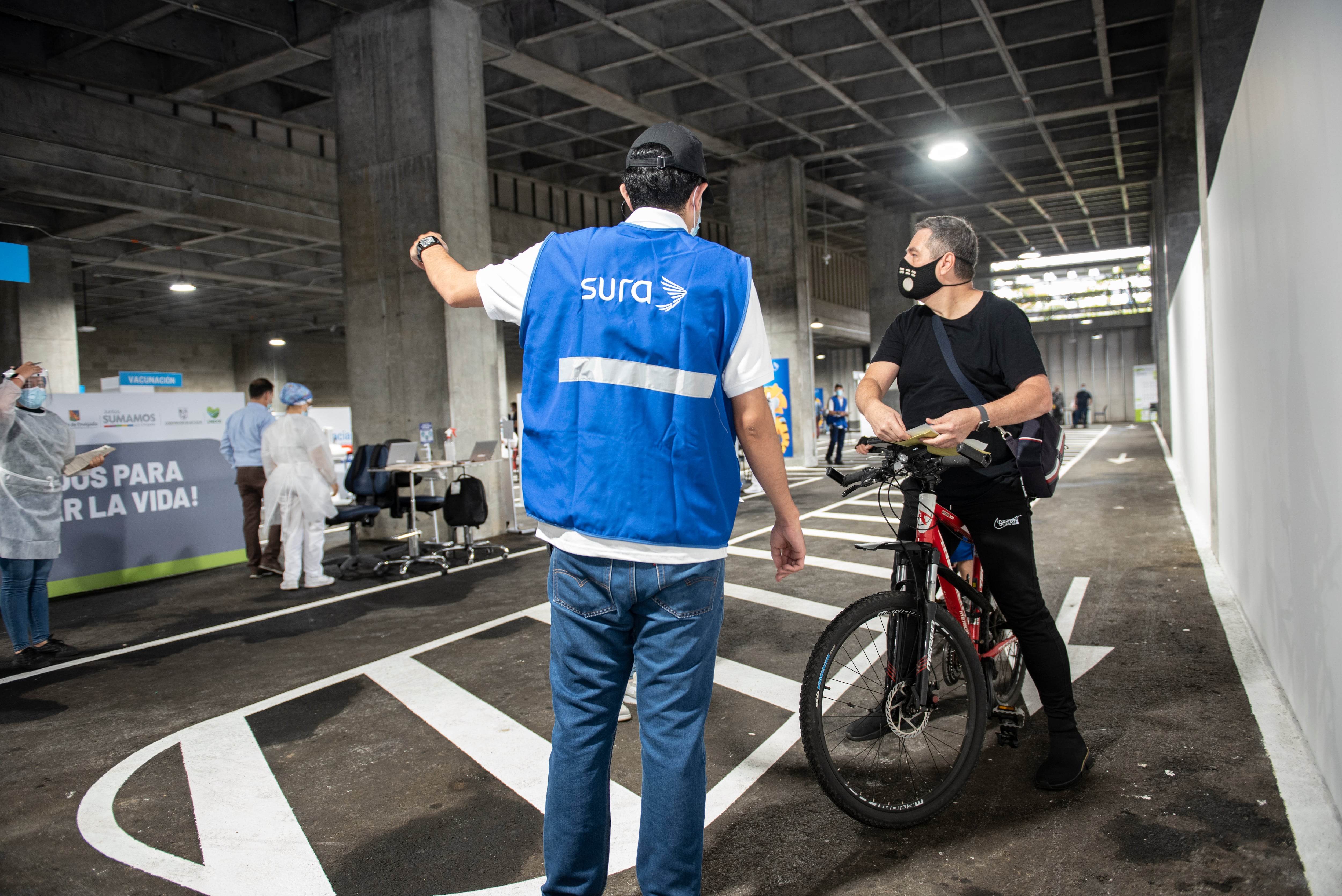 Centro de vacunación multivehicular