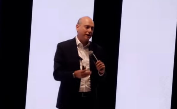 José Ignacio López, presidente de Anif, durante la asamblea del centro de pensamiento que lleva más de 5 décadas.