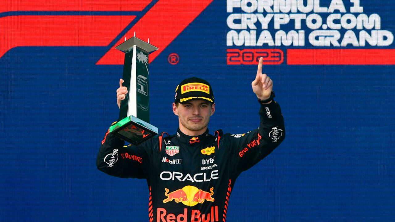Max Verstappen, ganador GP de Miami.