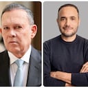 Efraín Cepeda, Alfredo Deluque y Honorio Enríquez.