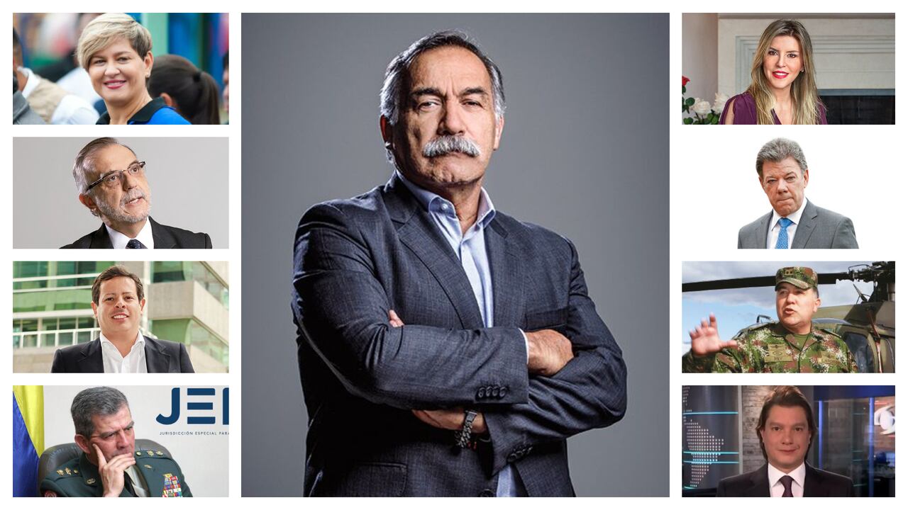 Salpicados por el general Díaz.