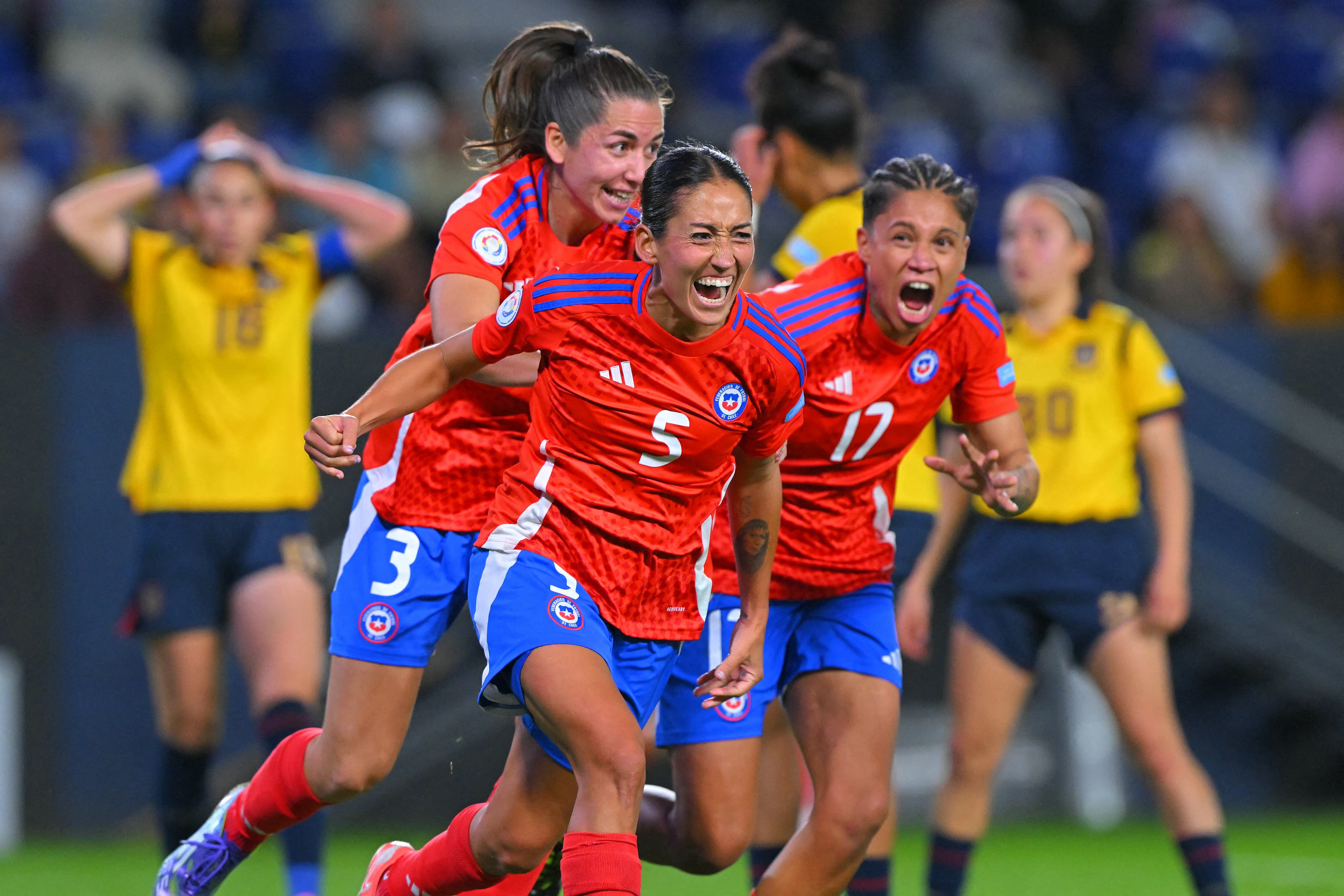 Chile le dio la estocada a la anfitriona, Ecuador.