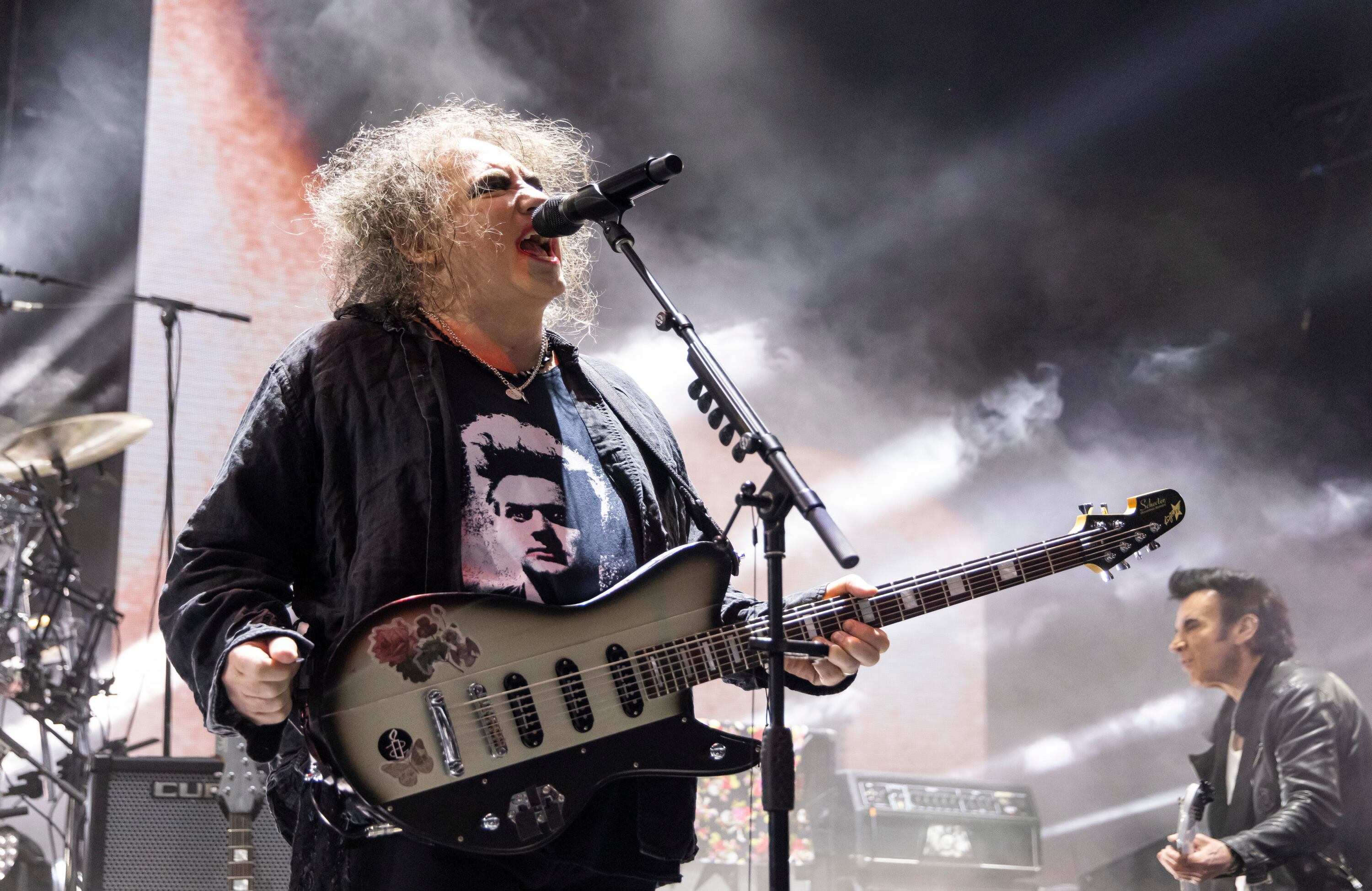 Robert Smith de The Cure en el Pine Knob Music Theatre, el 13 de junio de 2023, en Clarkston, Michigan. Foto: Scott Legato/Getty Images.