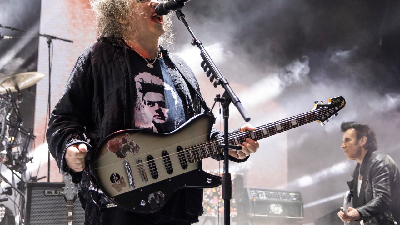 Robert Smith de The Cure en el Pine Knob Music Theatre, el 13 de junio de 2023, en Clarkston, Michigan. Foto: Scott Legato/Getty Images.
