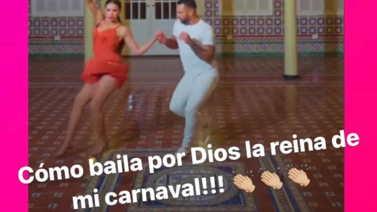 Shakira destaca las habilidades de la reina del Carnaval de Barranquilla.