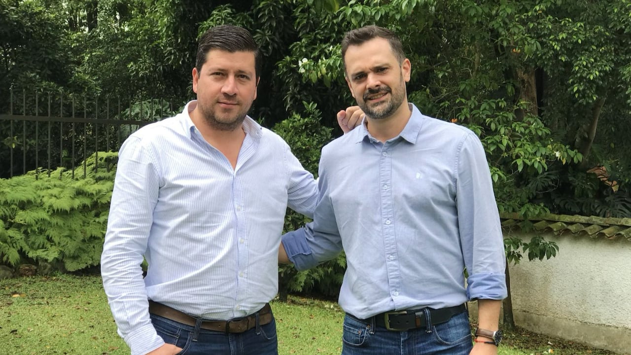 Empresarios colombianos Camilo Montoya y Santiago Uribe, fundadores de Azimut Energía