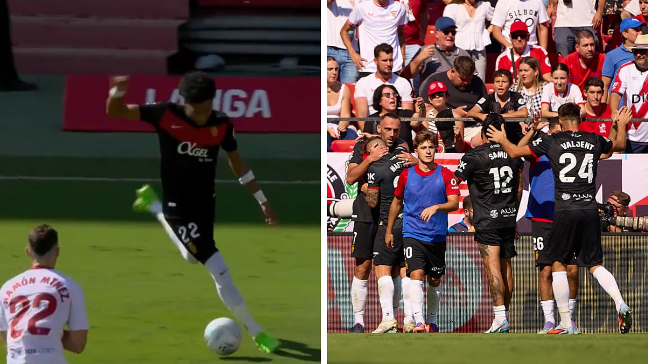 Mojica irrumpió en el juego y, con su despliegue por la banda, cambió el rumbo del partido a favor del Mallorca.