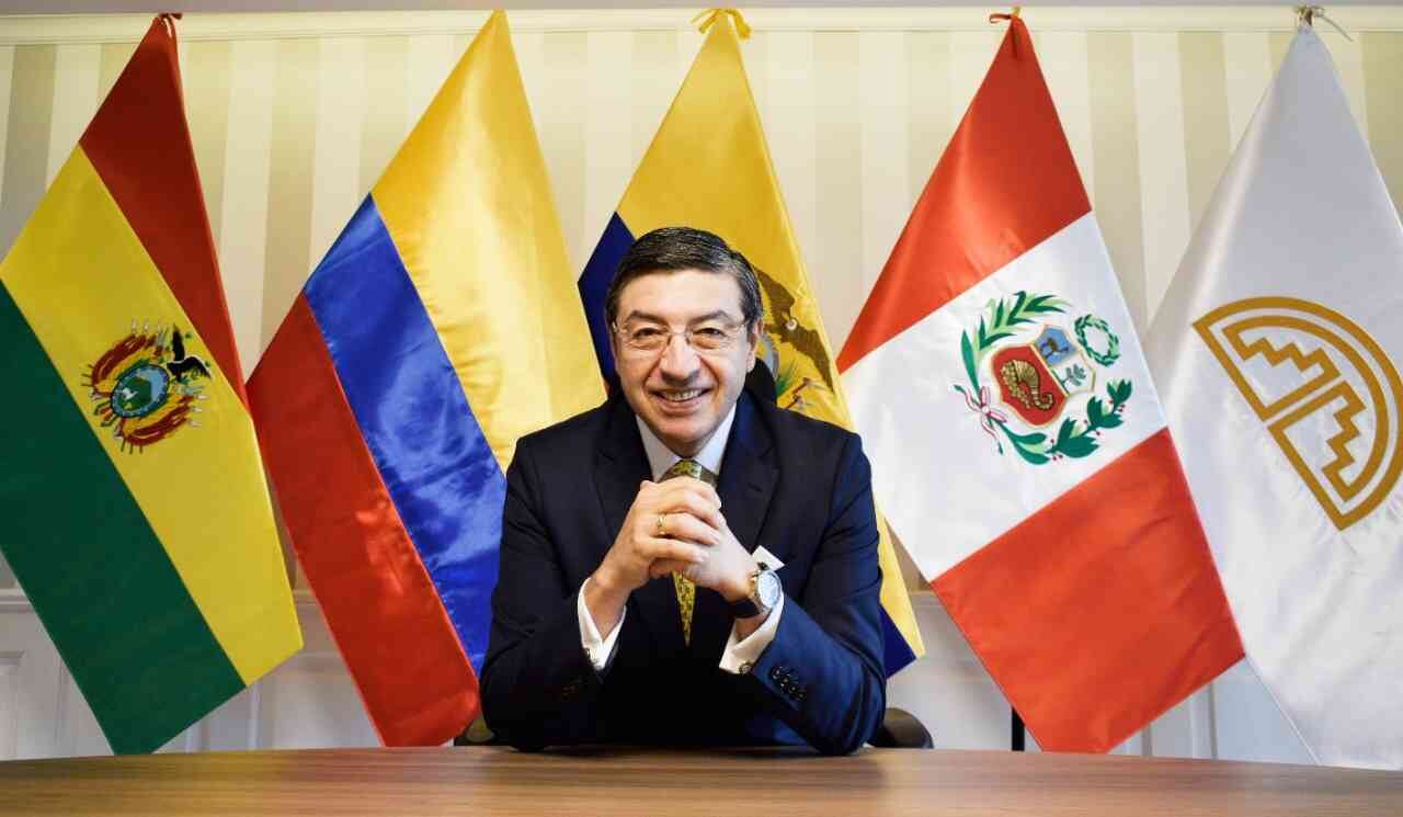 Jorge Hernando Pedraza, político boyacense, quien ejerció la secretaria general de la CAN hasta el pasado mes de mayo.