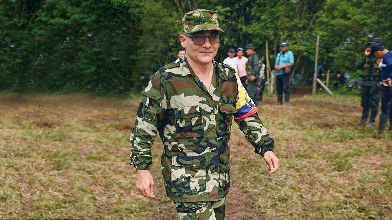 Néstor Gregorio Vera Fernández, alias Iván Mordisco, líder de las disidencias de las Farc.