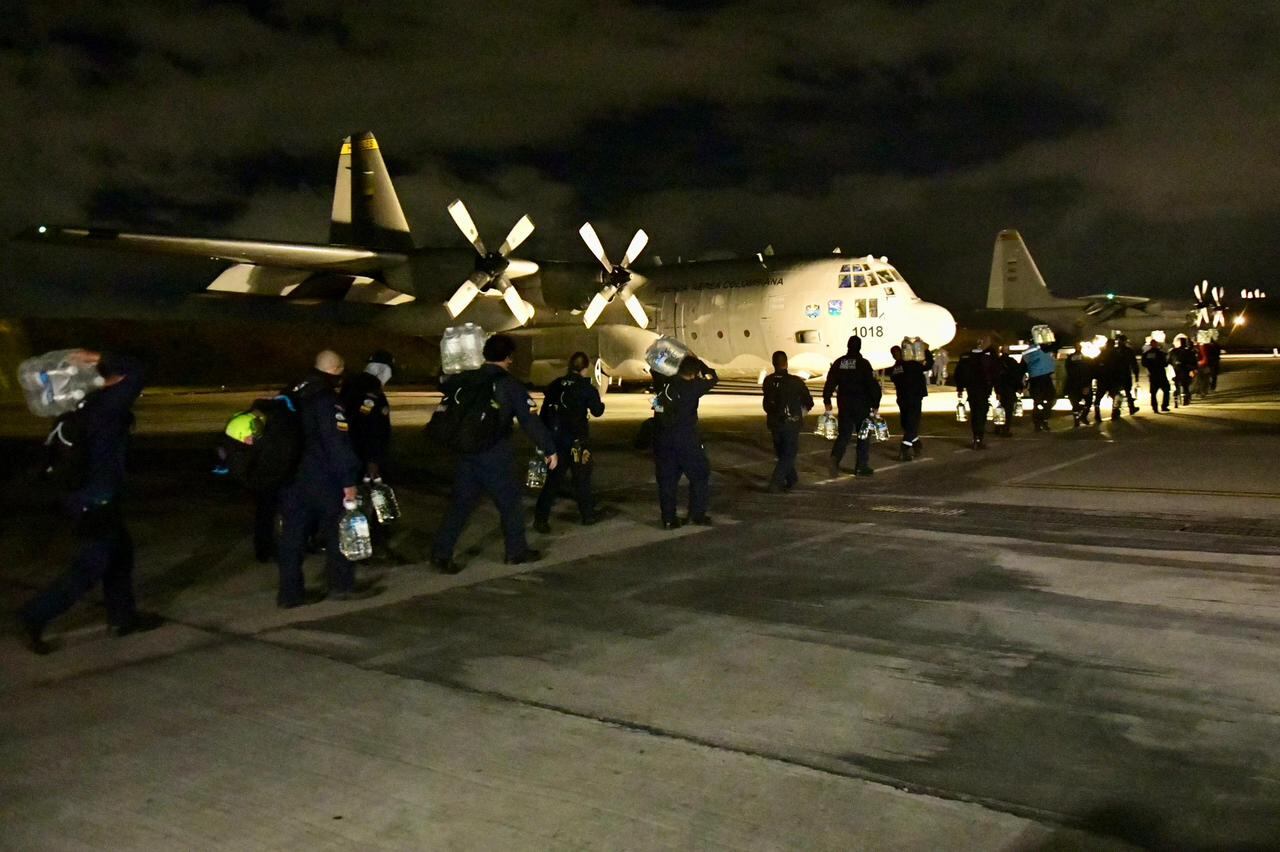 El equipo viajó en la madrugada rumbo al Aeropuerto Internacional Maiquetía.