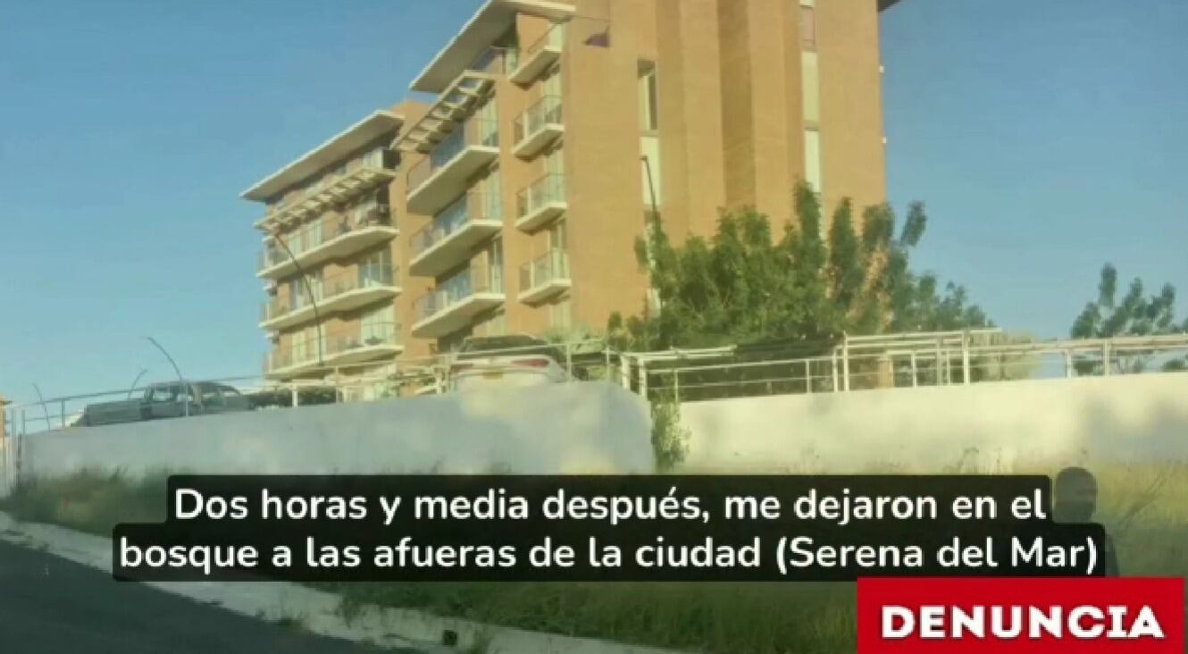 Según el relato, los delincuente lo habrían dejado en el sector de Serena del Mar, zona norte de Cartagena.