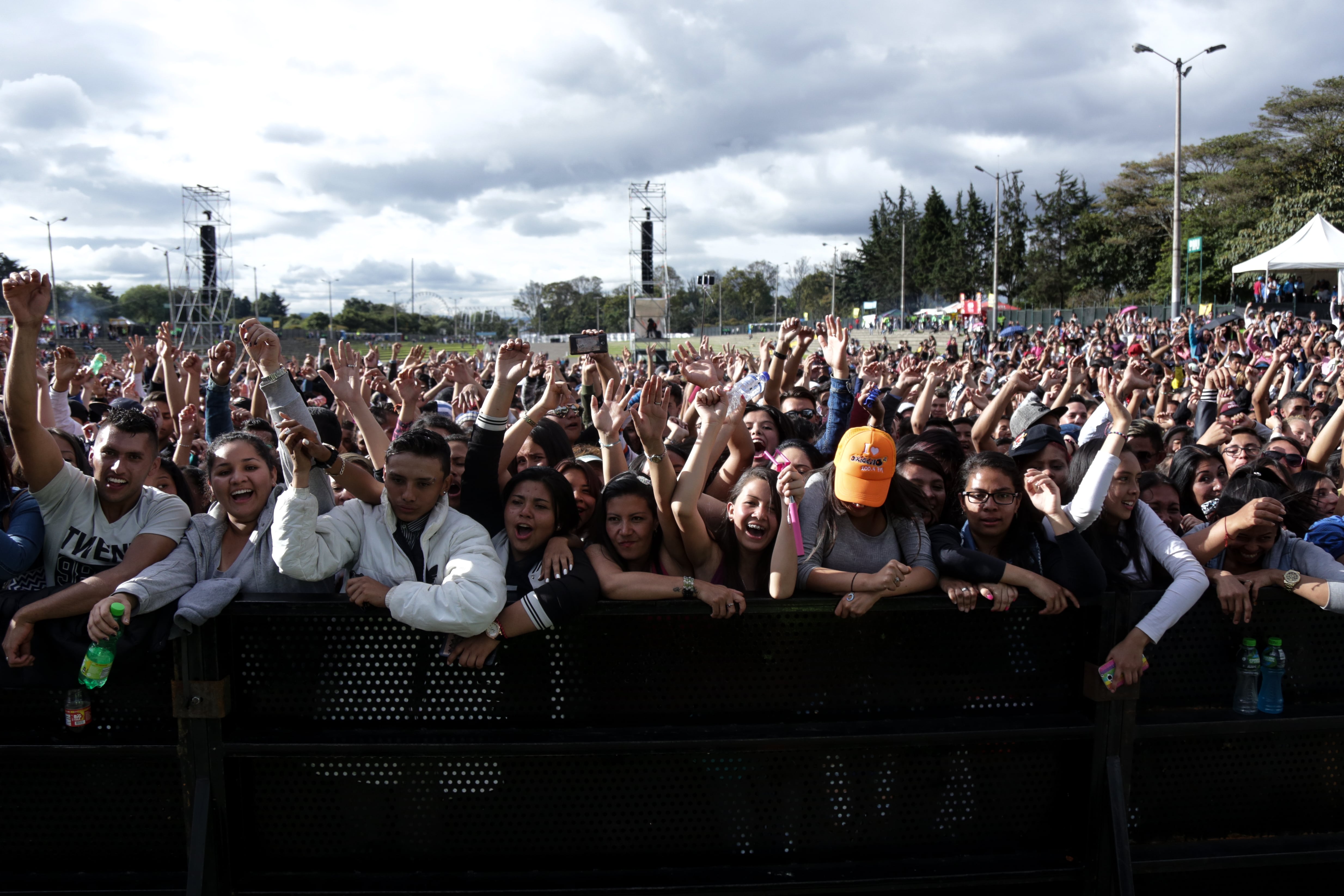 Evento en el Simón Bolívar de Bogotá. (Archivo).