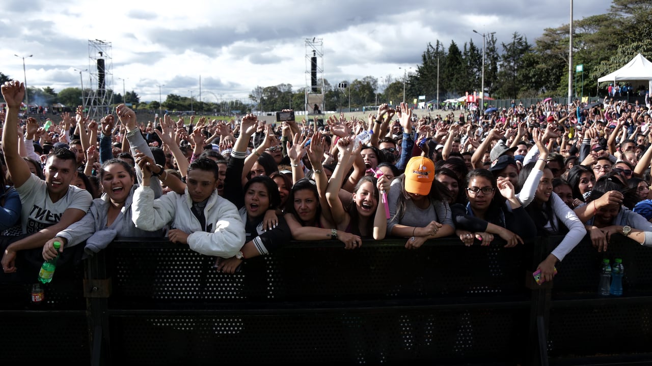 Evento en el Simón Bolívar de Bogotá. (Archivo).