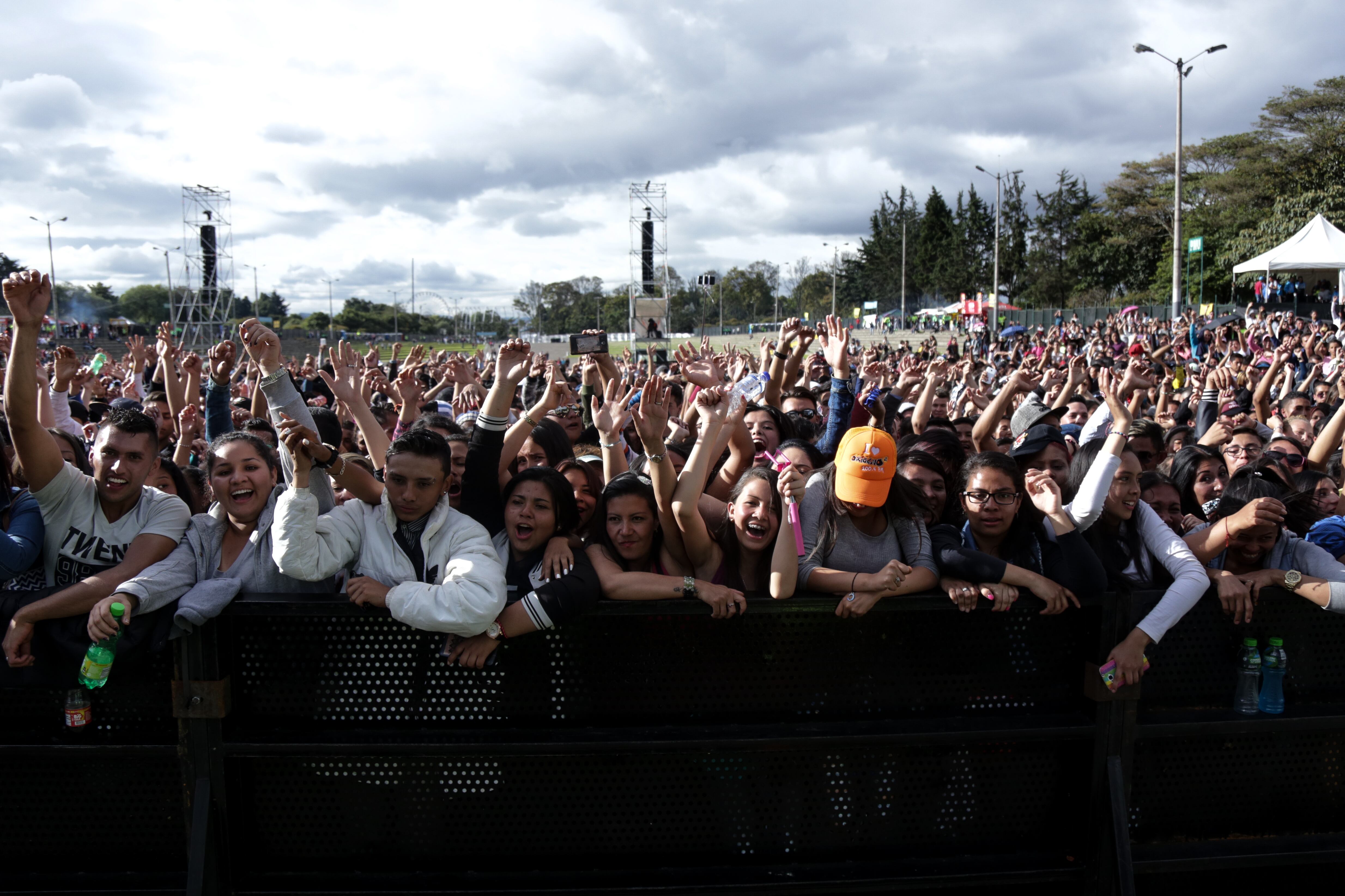 Evento en el Simón Bolívar de Bogotá. (Archivo).