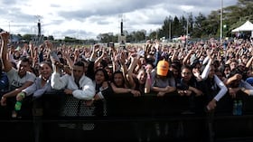 Evento en el Simón Bolívar de Bogotá. (Archivo).