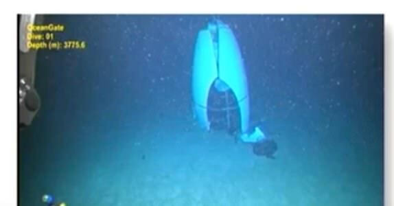 Restos del submarino Titán