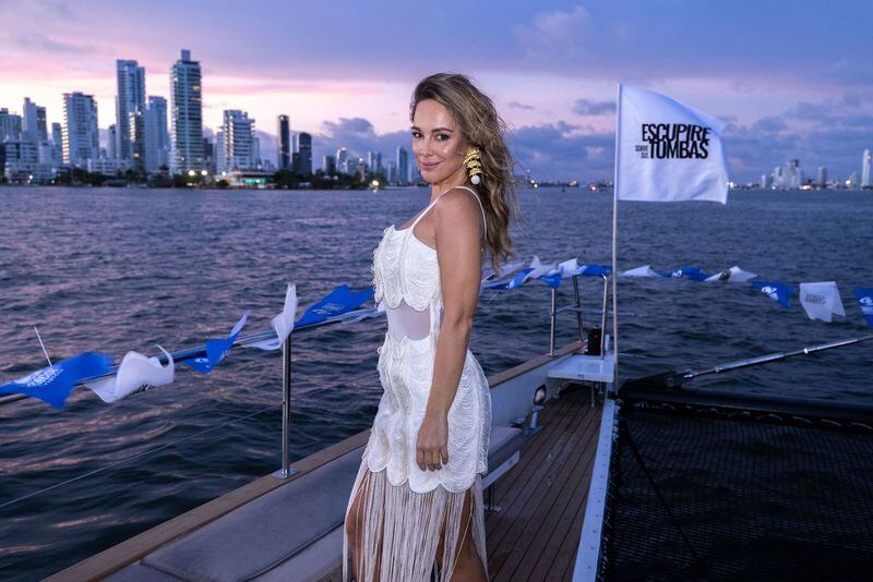 María Elisa Camargo hace el papek de Katherine Obregón en Escupiré Sobre sus Tumbas