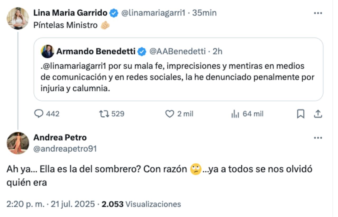 El comentario de Andrea Petro