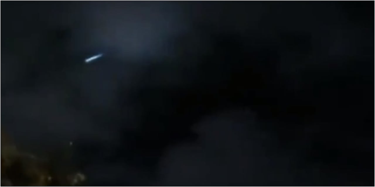 Meteorito cae en Ecuador.