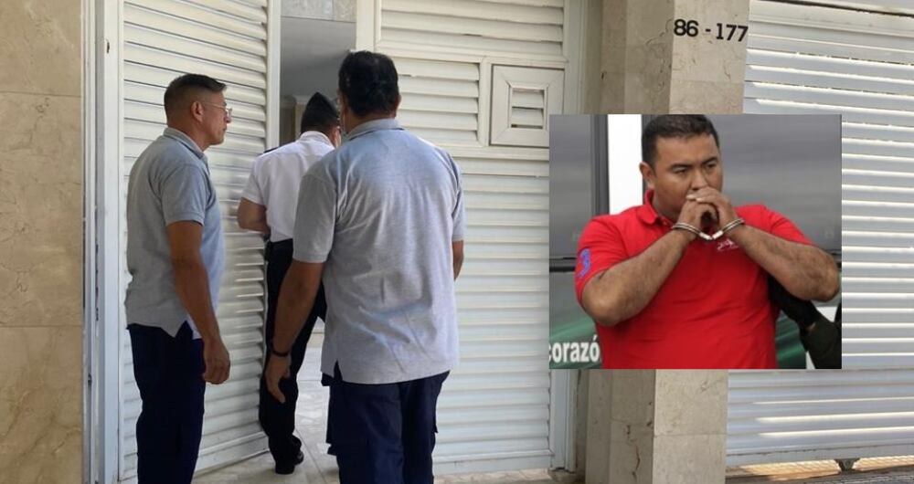 Procedimiento del Inpec en la casa del hijo de La Gata.