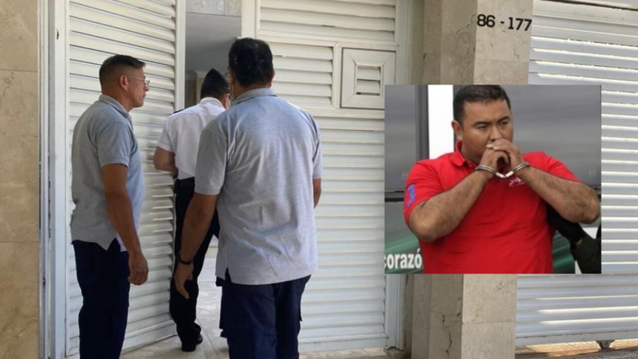 Procedimiento del Inpec en la casa del hijo de La Gata.