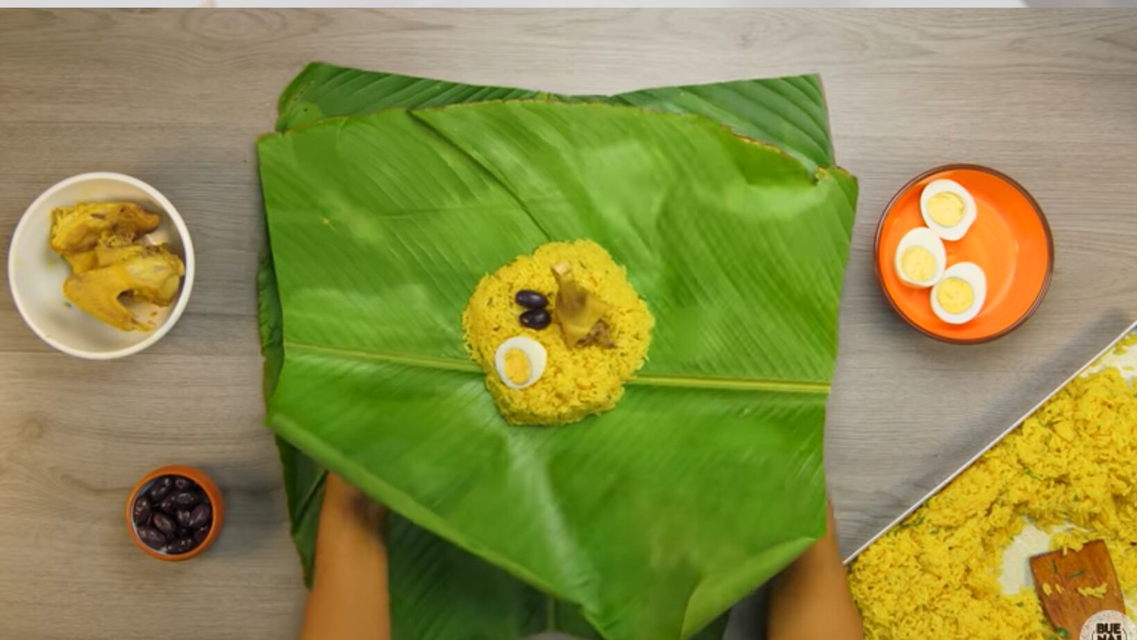 Juane.  Un plato típico del Perú