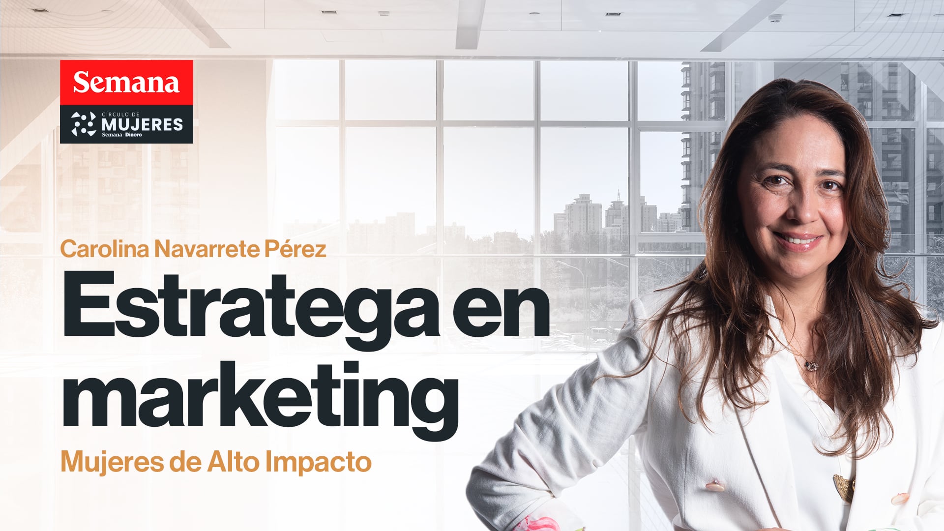 Carolina Navarrete Pérez, directora de Marketing B2B de Hispanoamérica para Telefónica Movistar.