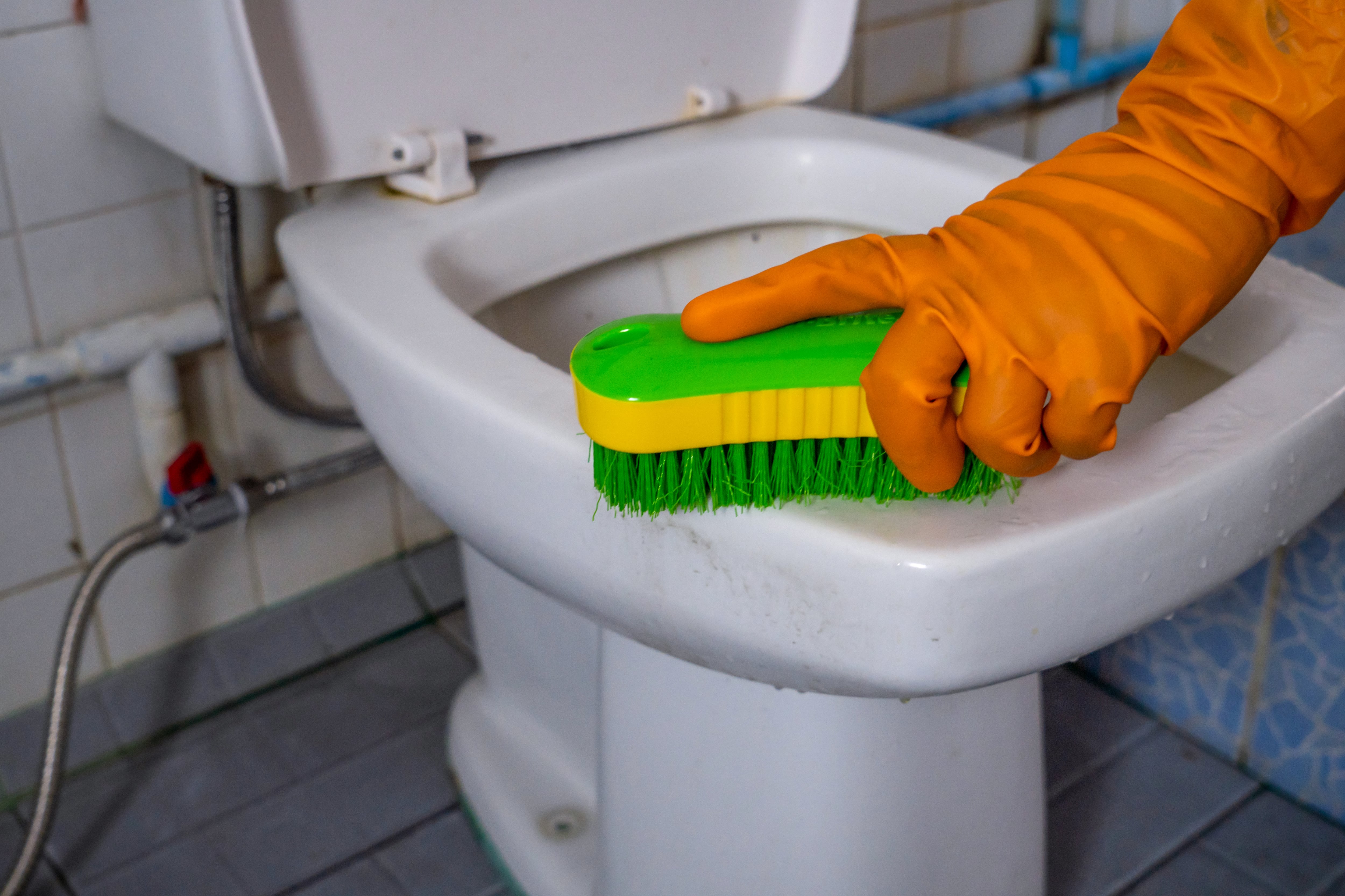 Los productos caseros con que se puede lavar el inodoro.